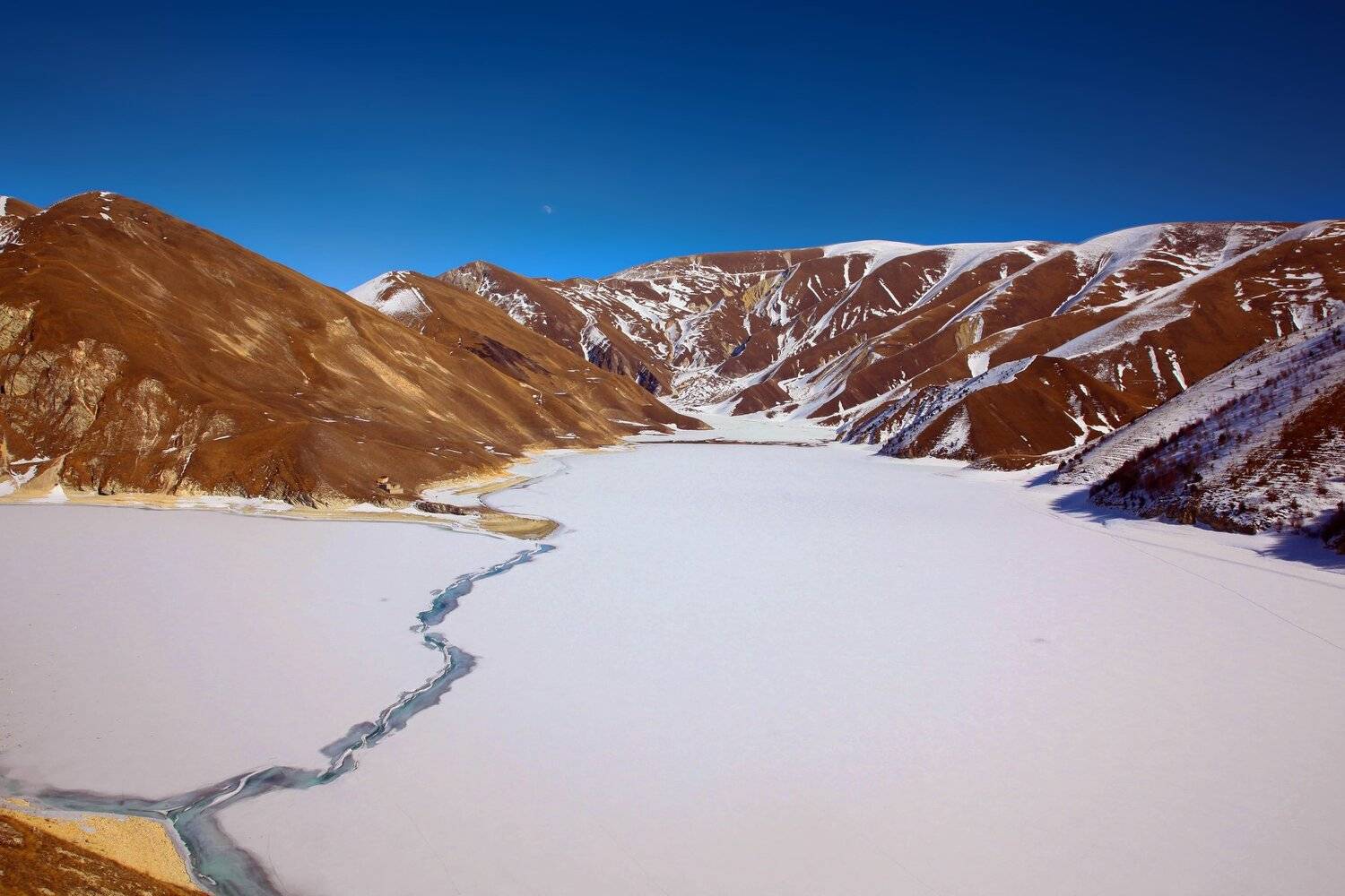 озеро,горы,зима,просторы,чечня,дагестан,граница, Marat Magov