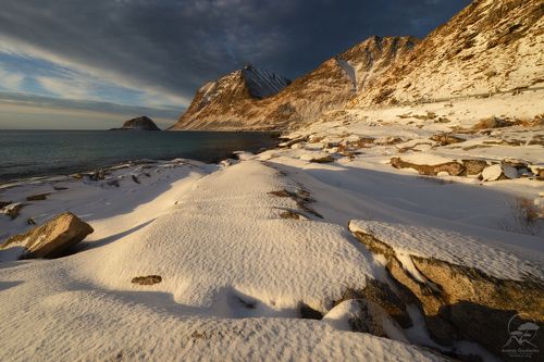 Haukland beach