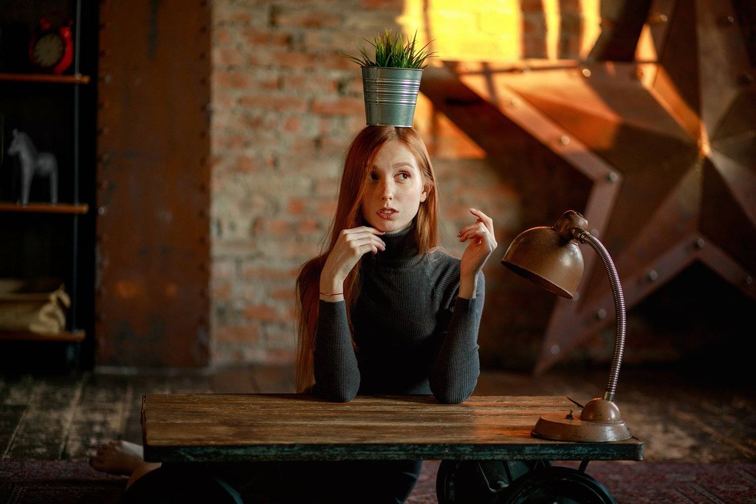 портрет, 85mm, рыжая, веснушки, Игорь Куприянов