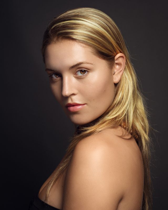 beauty, portrait, blonde, woman, face Kassandra фото превью