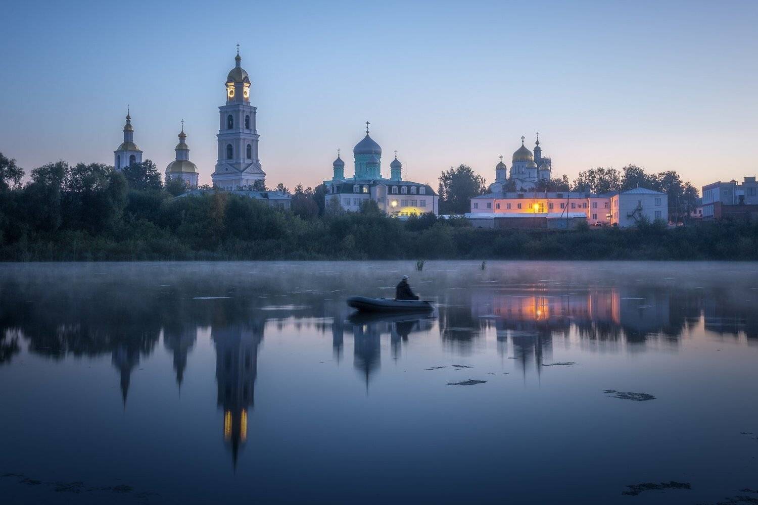 пейзаж, утро, россия, монастырь, дивеево, landscape, sunrise, Мартыненко Дмитрий