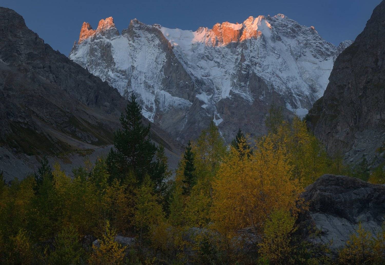 горы осень шхельда, Александр Жарников