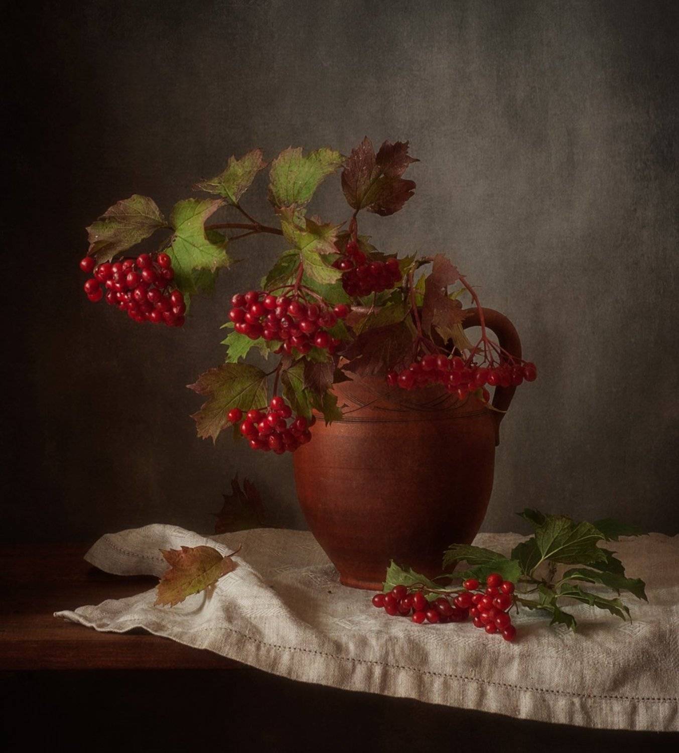 натюрморт,калина,осень, Наталия К