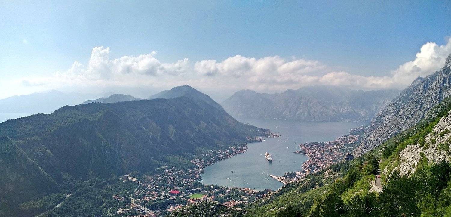 черногория, котор, боко-которская бухта, лайнер, лето, адриатика, Валерий Наумов