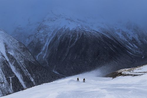 Вечерний спуск
