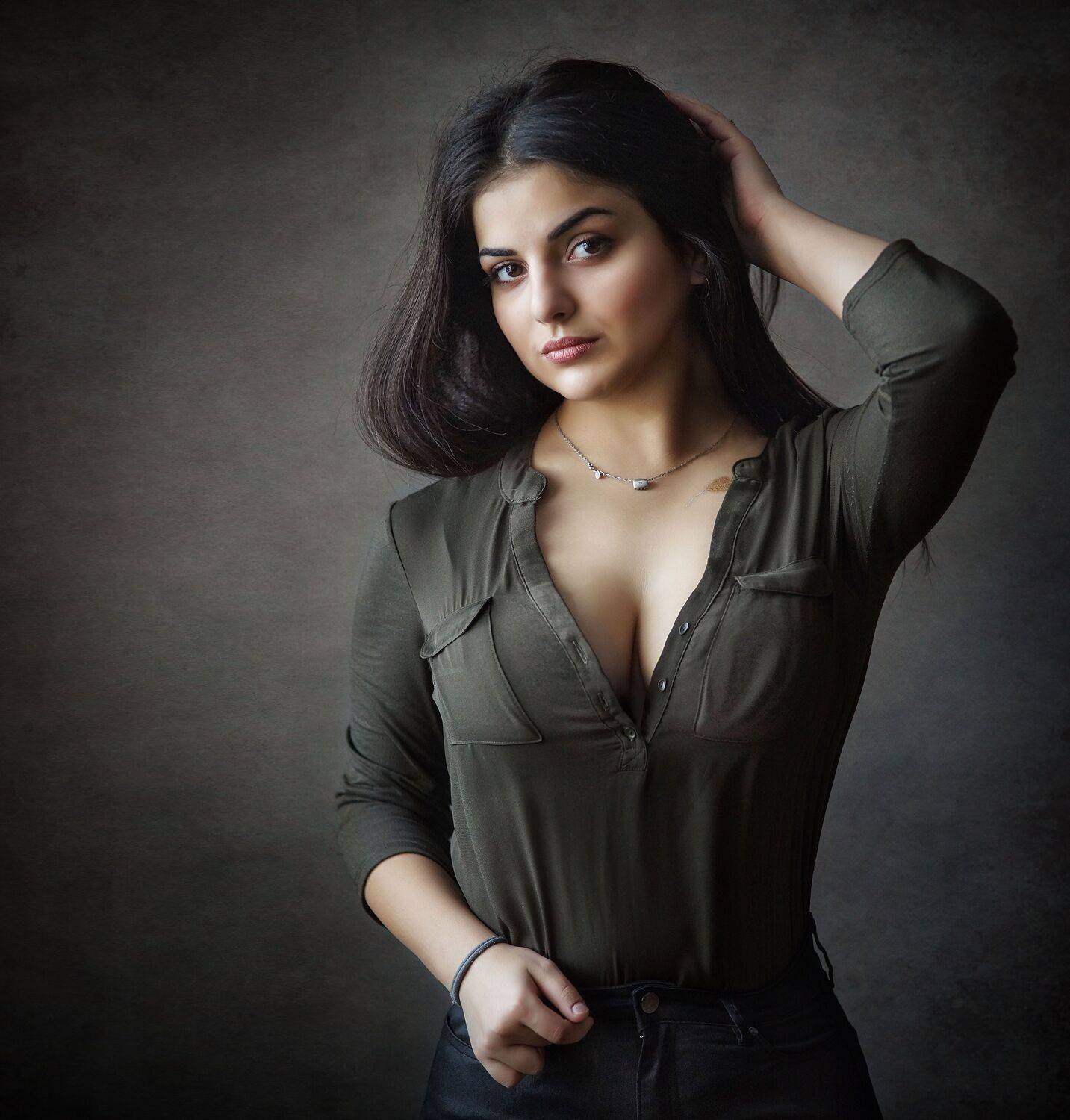 девушка, портрет, Илья Филимошин