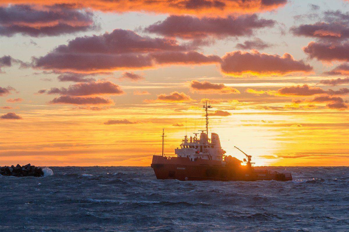 балтийское море, пейзаж, закат, Сипаева Катерина
