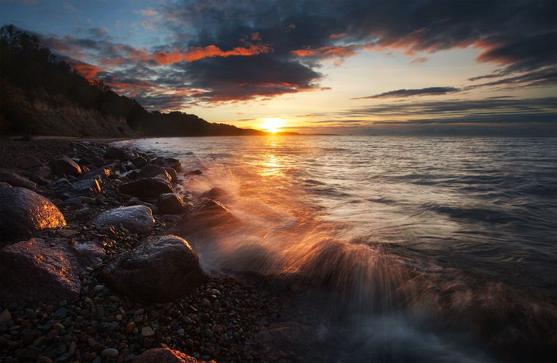 свет, закат, удрия, море, небо, пейзаж, эстония В поисках света фото превью