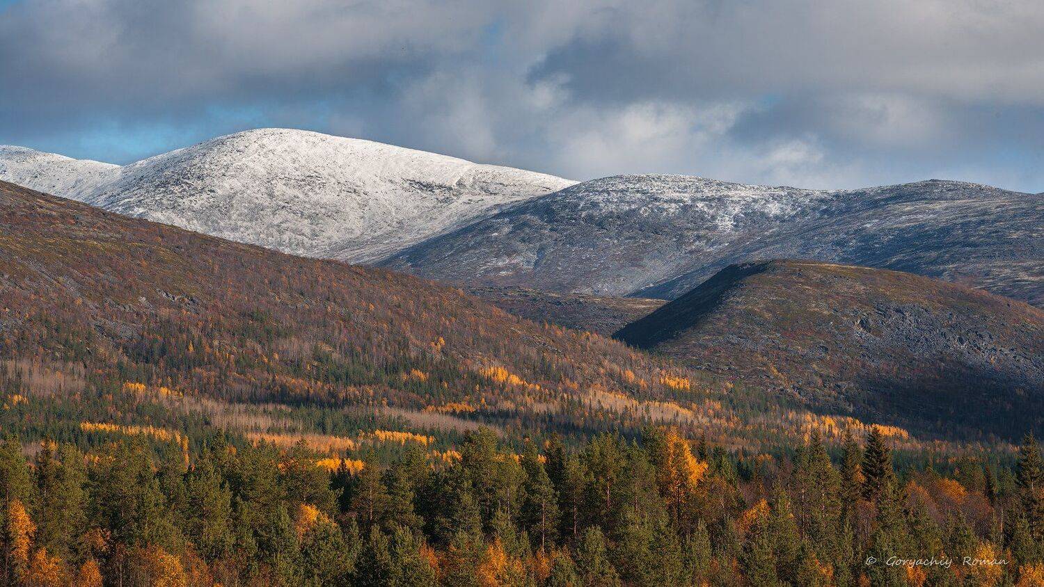 север, кольский, хибины, заполярье, имандра, осень,, Роман Горячий