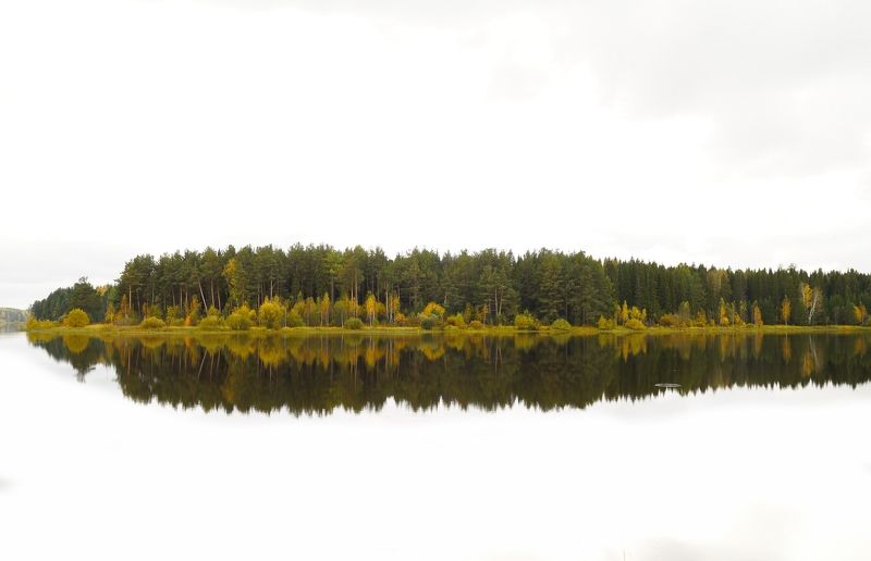 пейзаж,река,тура,берег,пейзаж,осень *** фото превью