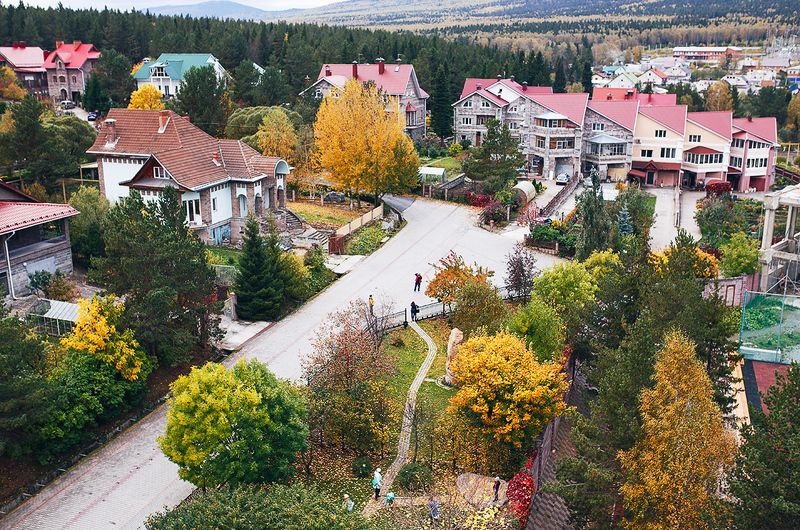 осень, сентябрь, россия, златоуст, парк Краски осени фото превью