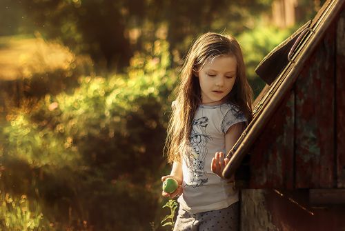 Вечер в деревне...