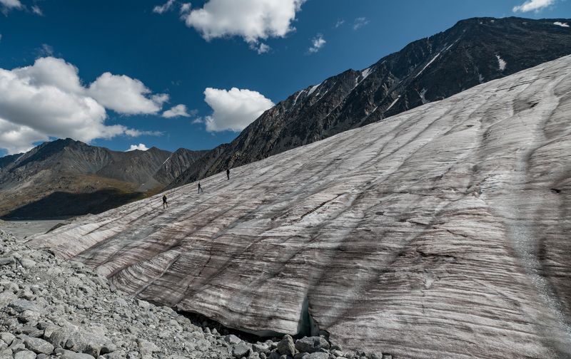 горы, ледник, алтай Покорители Софии фото превью