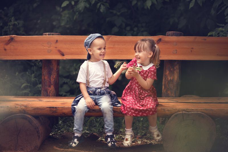 дети друзья счастье семья  друзья  фото превью