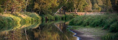 У вечерней реки