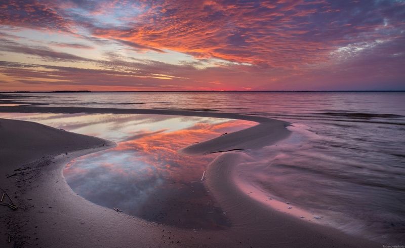 рыбинское, рыбинка, ярославская область Огненная феерия фото превью