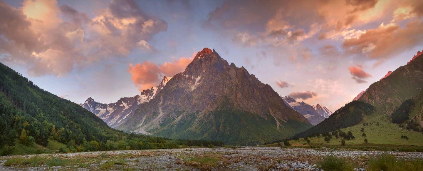утро,осень,чегем,тихтинген,кбр, Елена Брежицкая