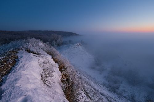 Frozen ..