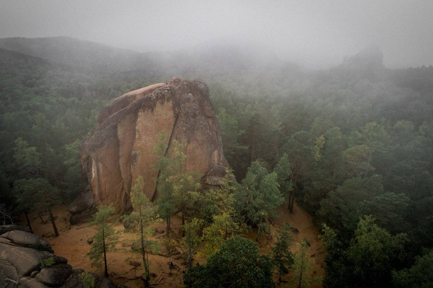 столбы, красноярские, пейзаж, красиво, лето, туман, заповедник, август, хайкинг, тревел, туризм, Александр Нерозя