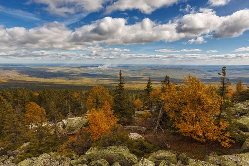 Золотая осень южного Урала