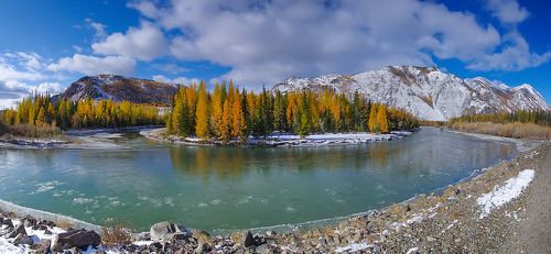 Осенний ледоход