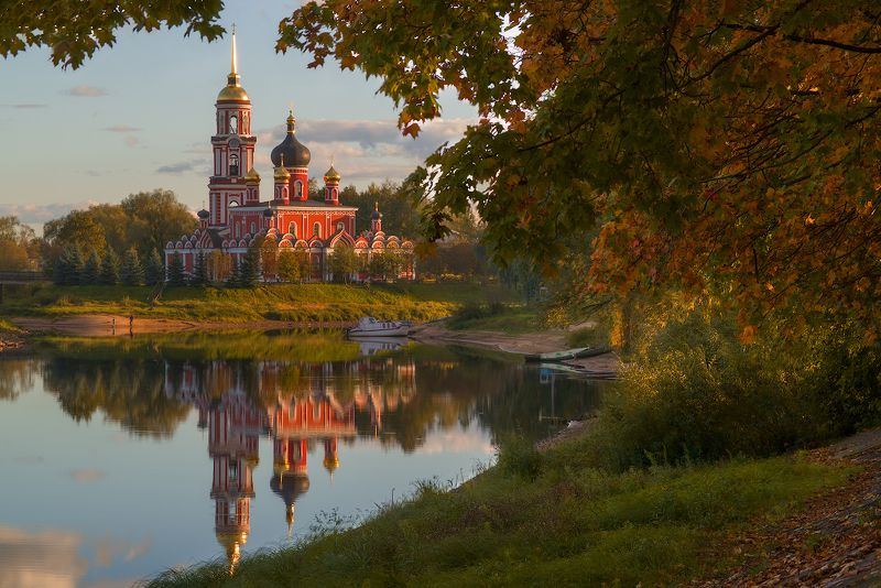На закате дня. фото превью
