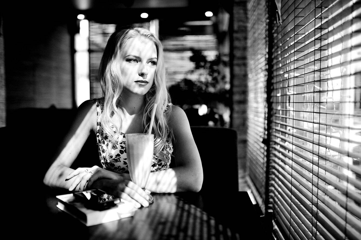 девушка,кафе,портрет, Влад Шуман