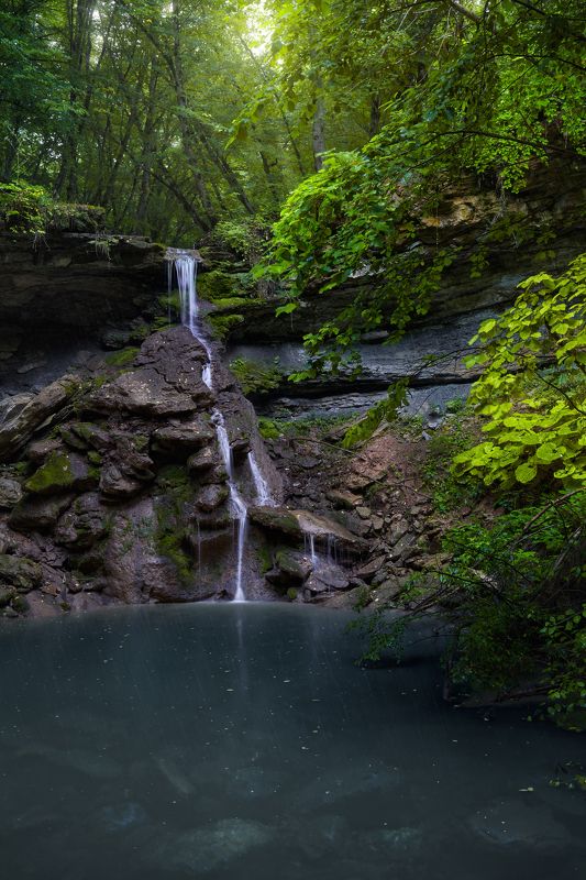 адыгея, водопад, каменномостский Водопад \
