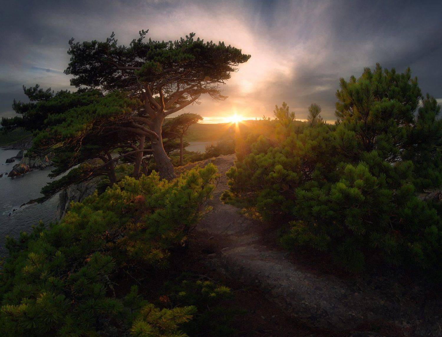 приморский край море солнце рассвет владивосток заповедник скалы, Сорокин Алексей