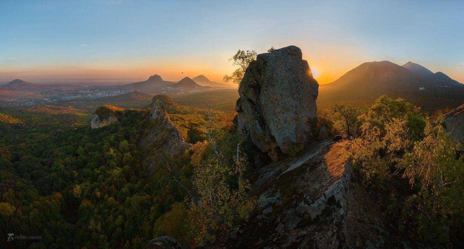 ставропольский край, фотоальбом, ставрополье, горы, рассвет, лес, бештау, острогорка, железная, осень, берёза, камень, скала, хребет, кавминводы, Лашков Фёдор
