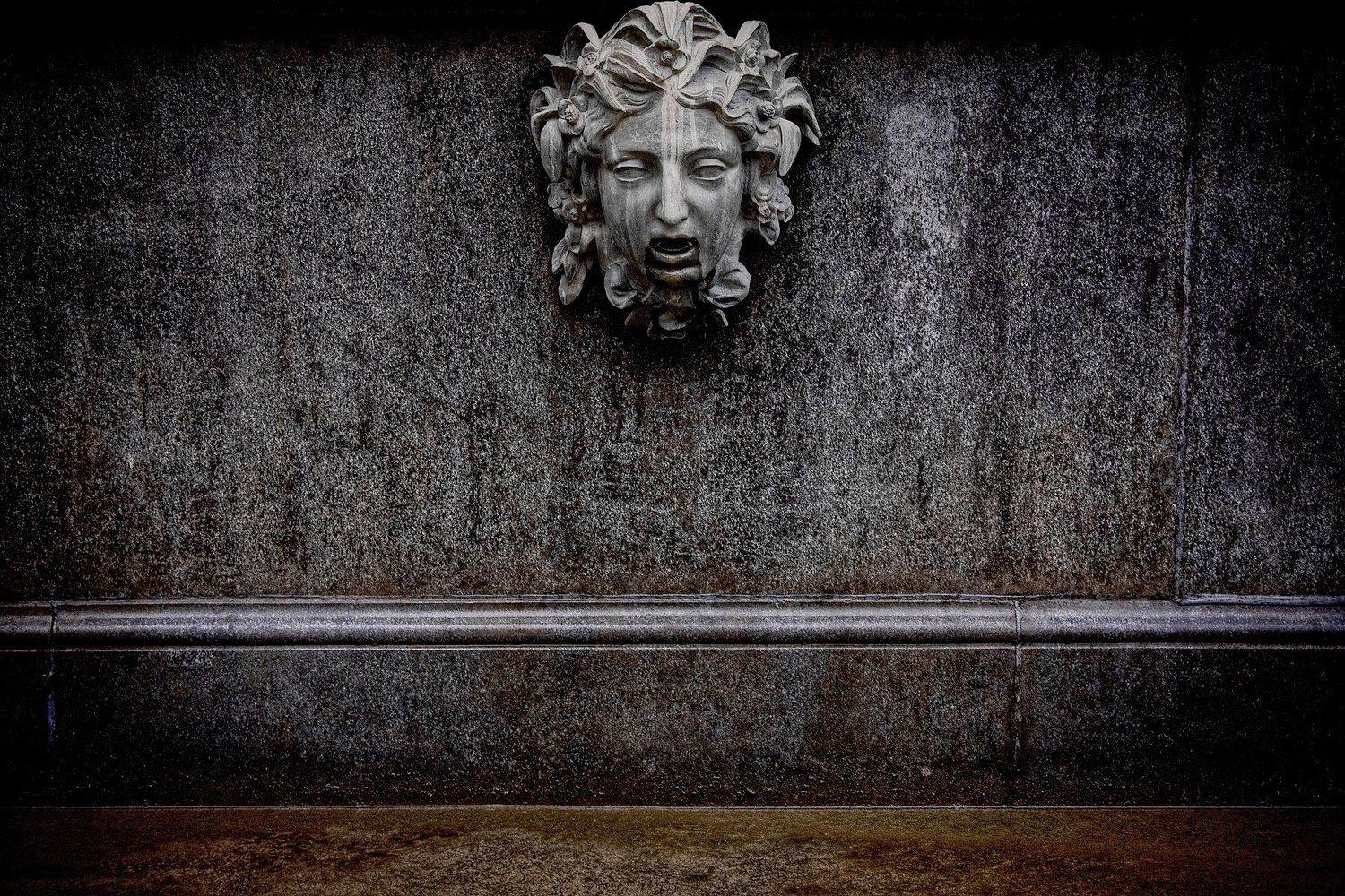 фонтан, петродворец, голова, петергоф, фонтаны, камень, Vladimir Kedrov