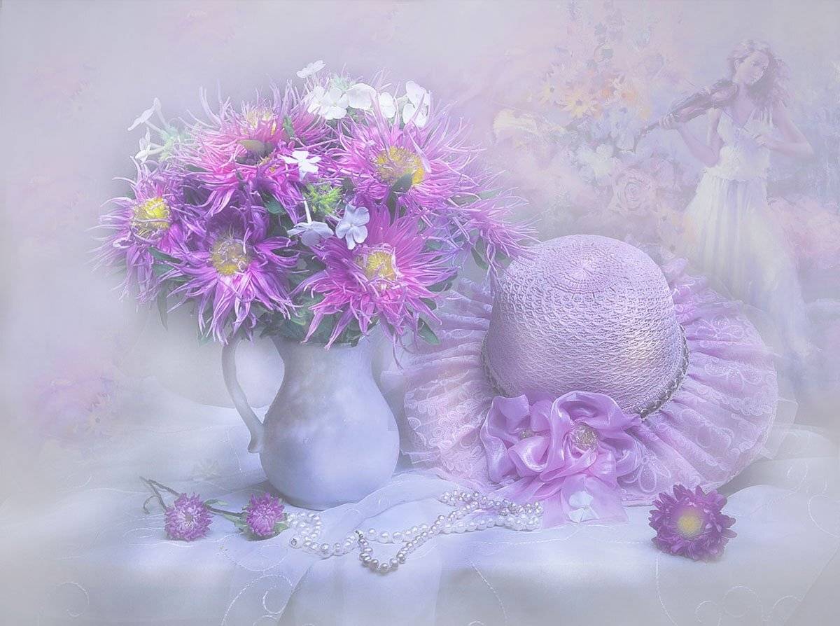 still life,натюрморт,осень,шляпка. цветы, хризантемы, фото натюрморт, стихи, осень, Колова Валентина