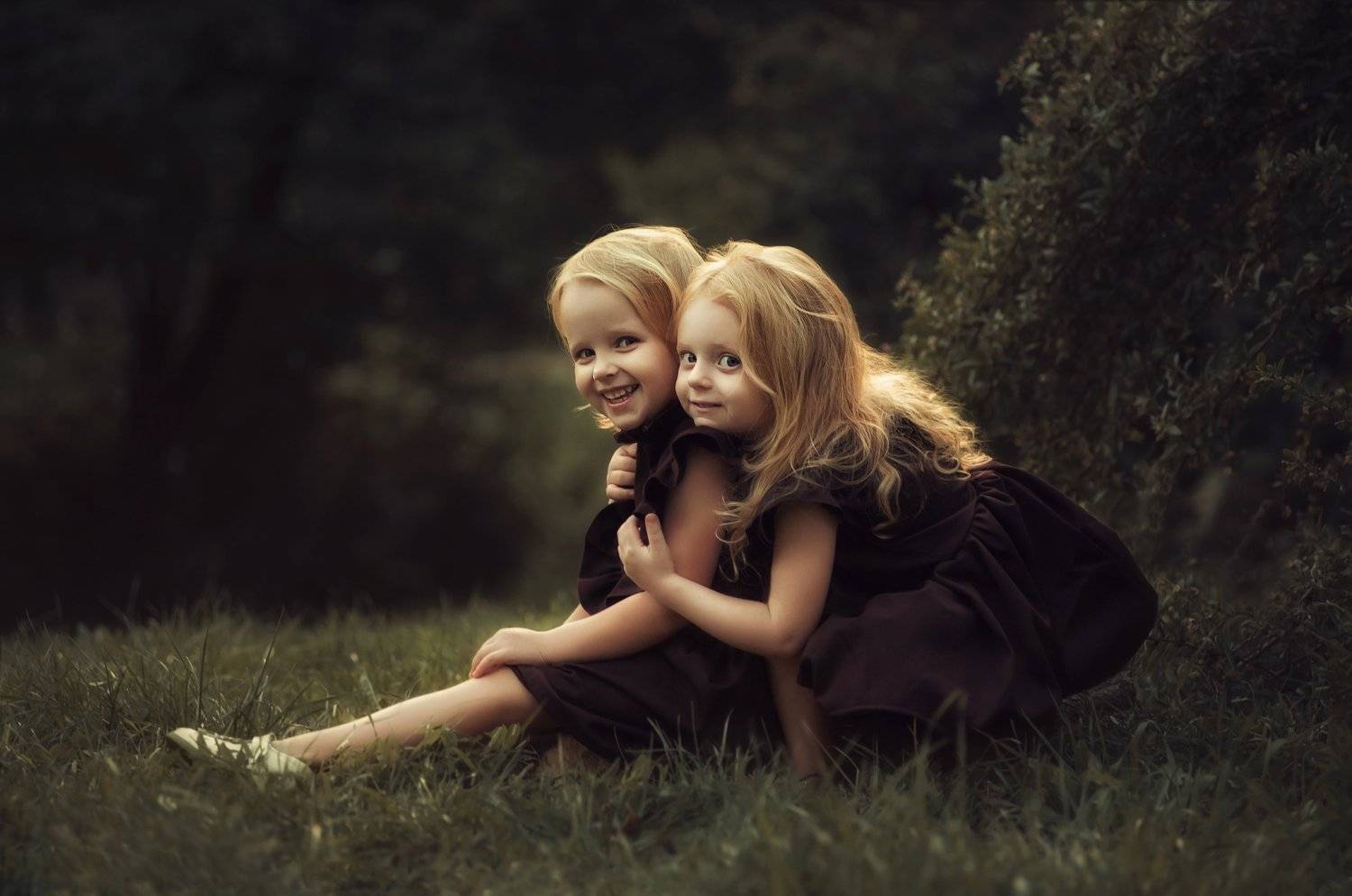 девочки, парк, лето, Светлана