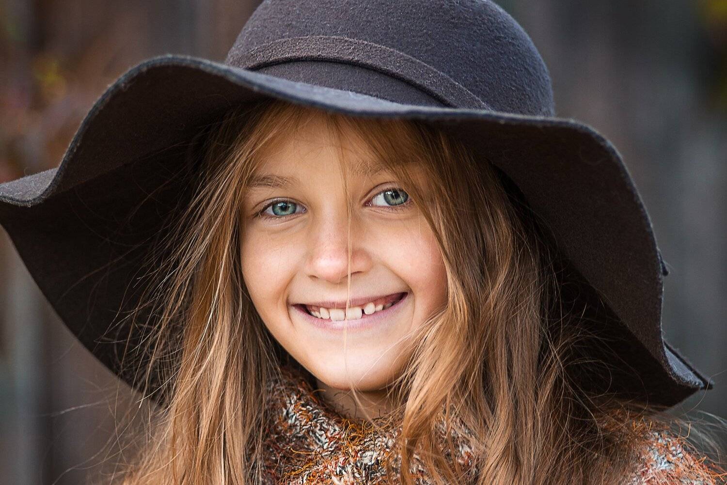 улыбка, девочка, осень, Максимова Людмила