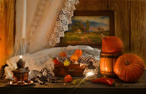 Осень в стиле ретро...