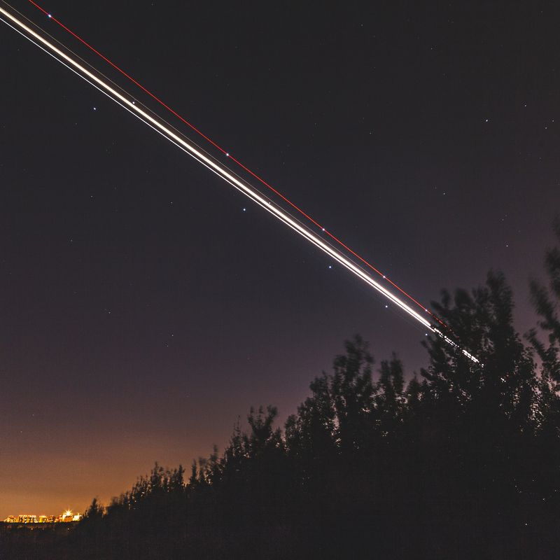 flight night nightphoto nightphotography nightscape nightsky baybekov ruslan ночноенебо самолеты ночнойпейзаж байбеков Star Wars in heaven фото превью