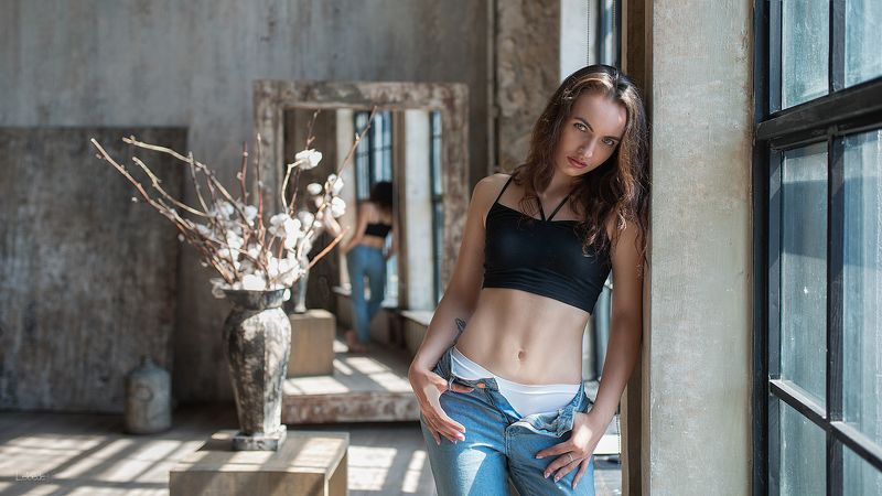 девушка, портрет, арт,  girl, art Дарья фото превью