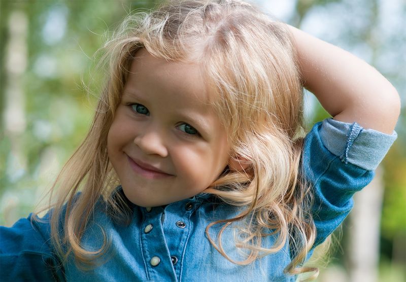 girl,children smiling фото превью