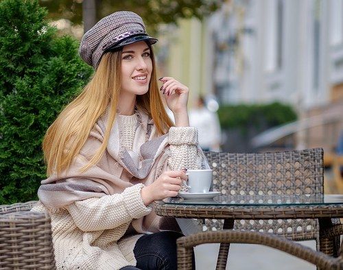 Портрет в стиле bonjour