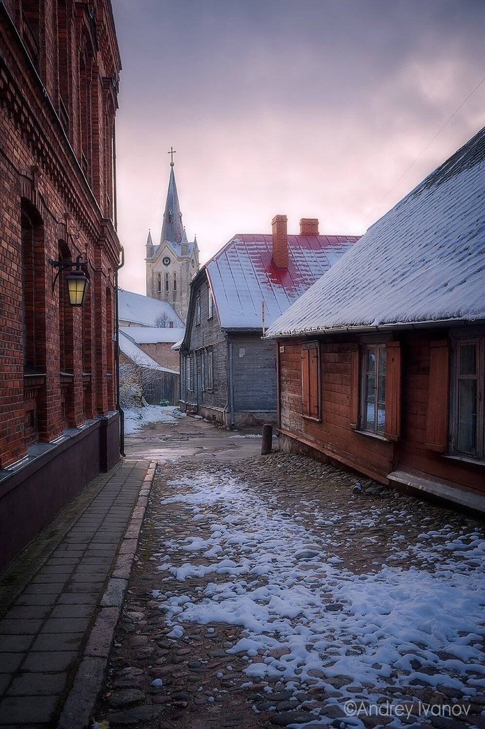 город архитектура Латвия Цесис Cesis Latvia city architecture, Андрей Иванов