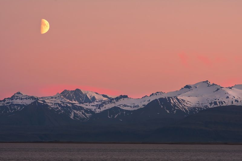 исландия, рассвет, фототур Исландский рассвет фото превью