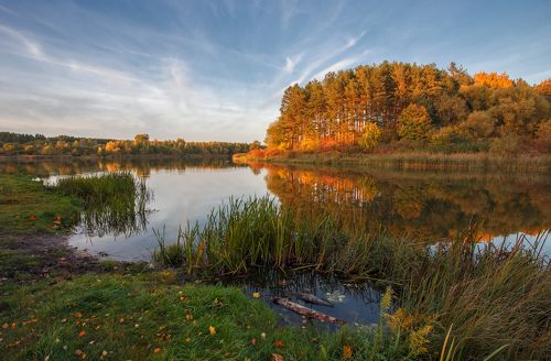 Осенний вечер на Кринице