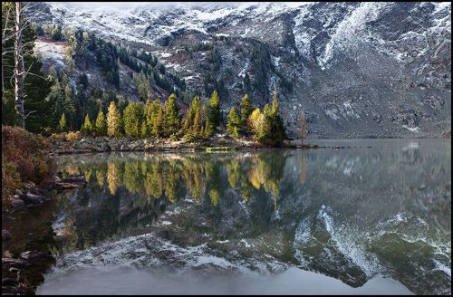 Утро на Красном Озере