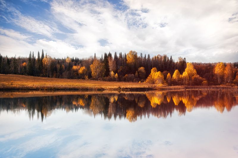 пейзаж Отражение души фото превью