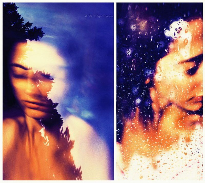 rain,girl,emotive rain фото превью