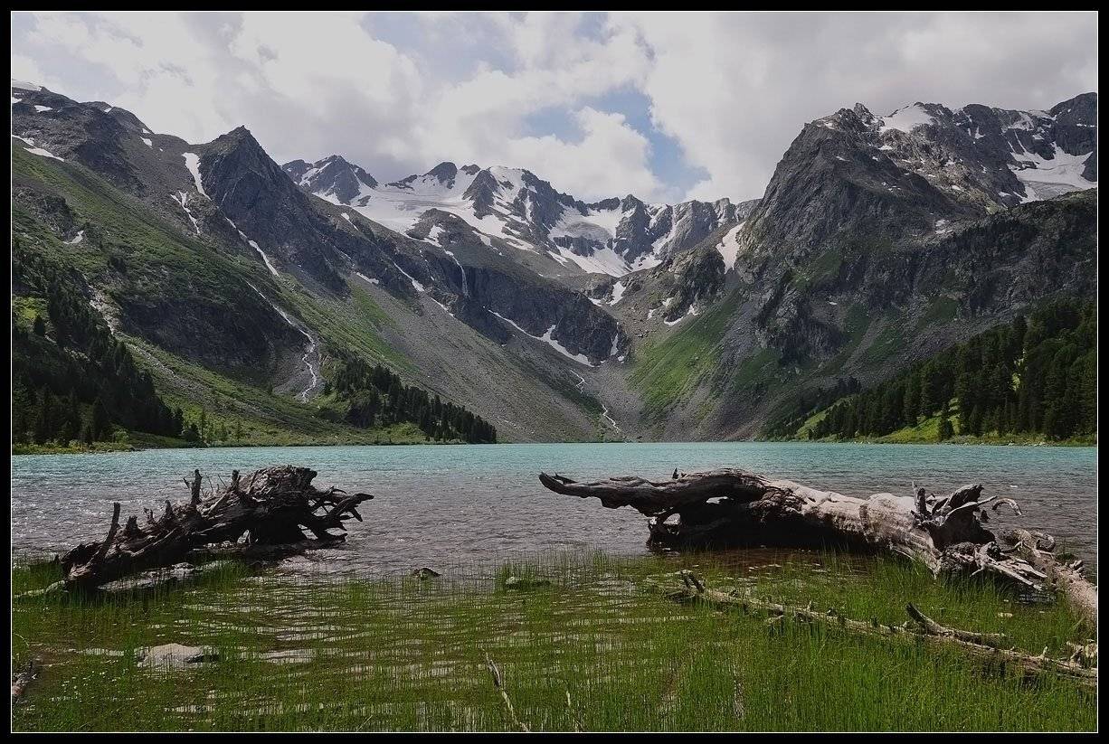алтай, катунский заповедник, в. мультинское оз., АНАТОЛИЙ ДОВЫДЕНКО