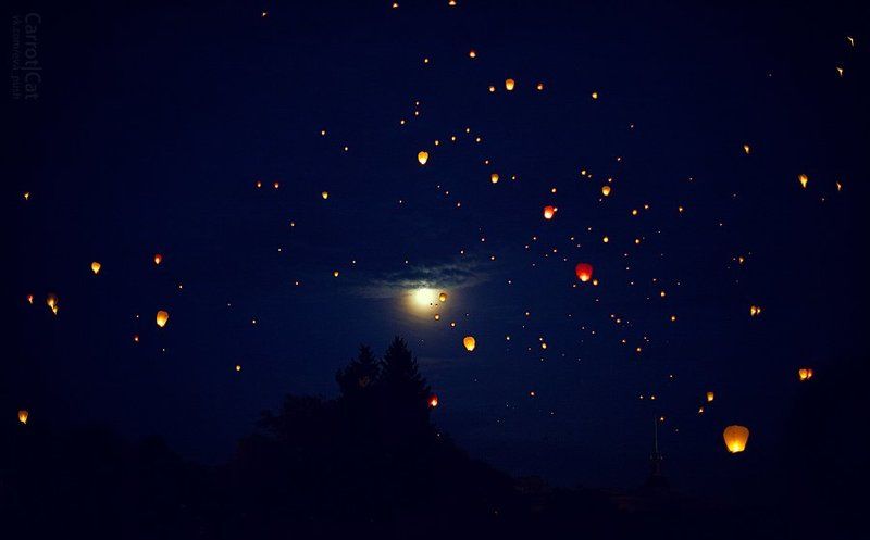 sky, lantern Sky Lantern фото превью