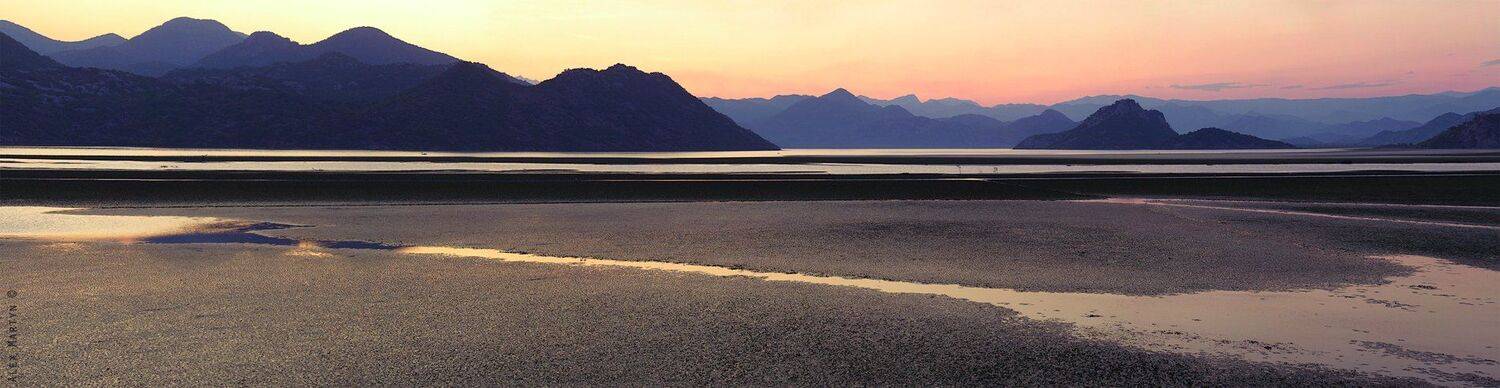 скадарское, озеро, черногория, закат, Alexander Martynov