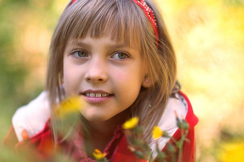 milana, girl, portrait, green Milana фото превью
