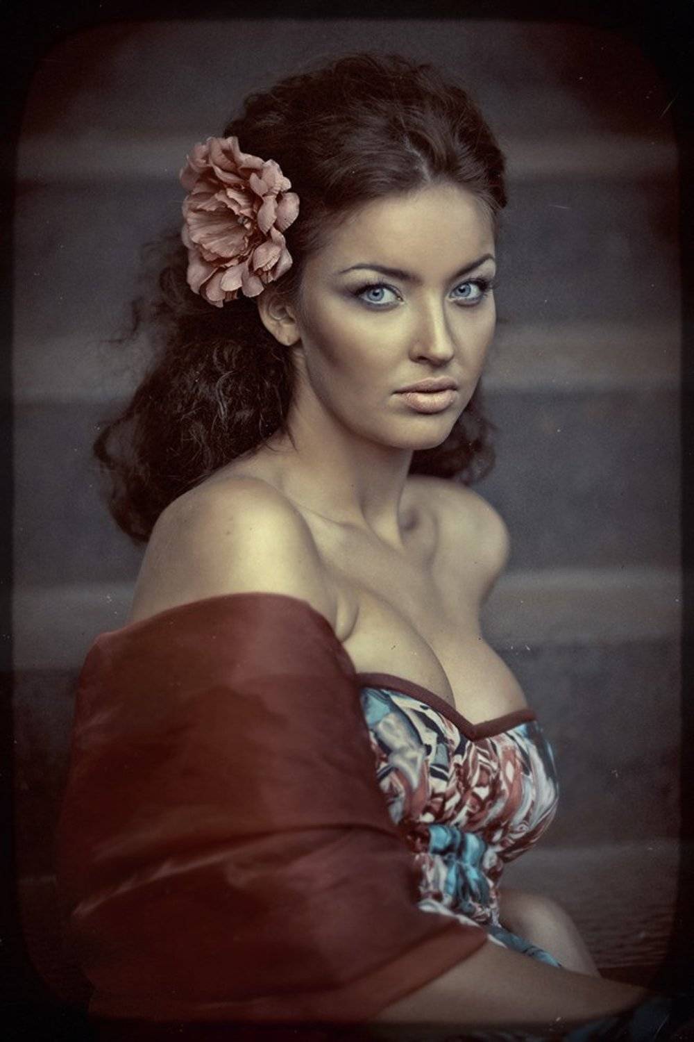 девушка, гламур, портрет, Наталья Мельникова